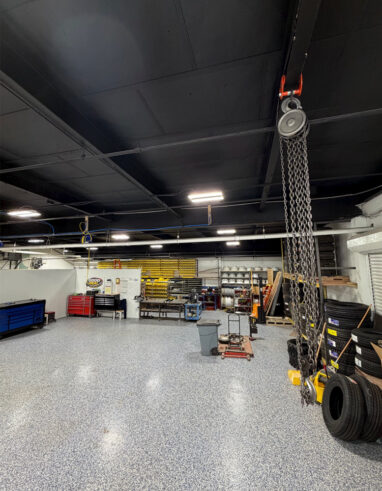 Explore the interior of Good Deal Tires and Hydraulics shop