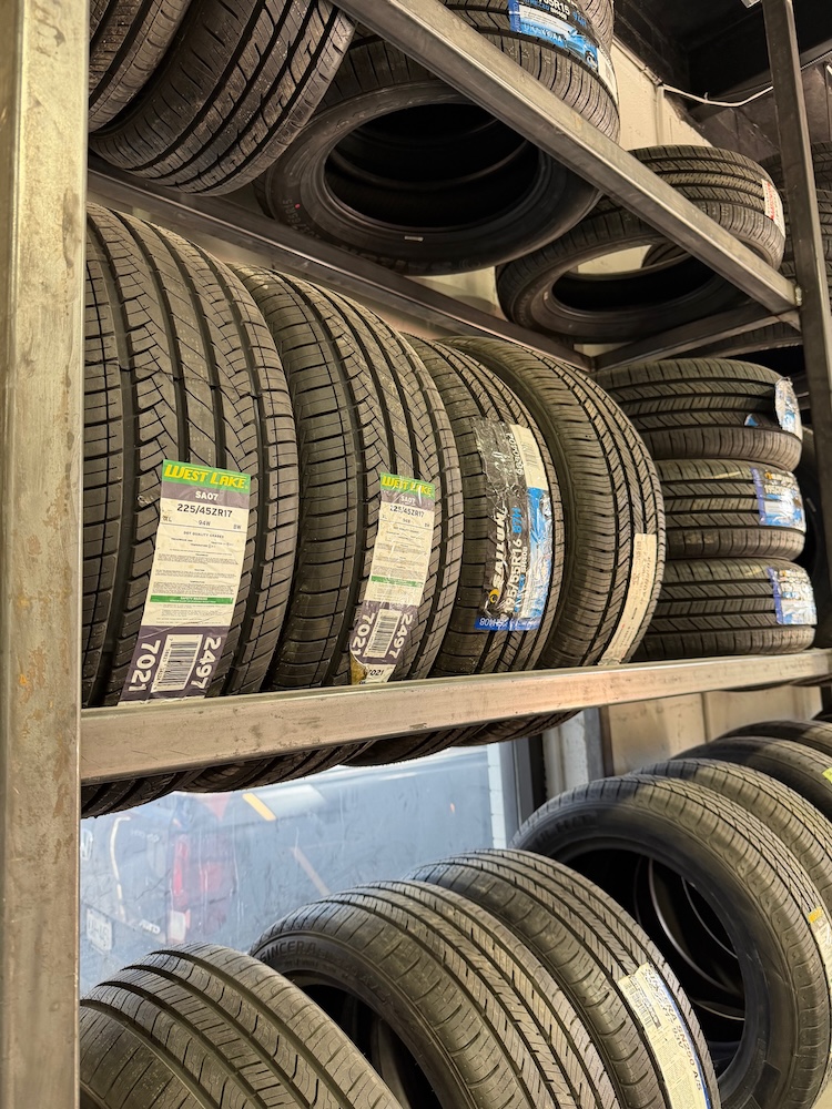 Tire Inventory at Good Deal Tires and Hydraulics